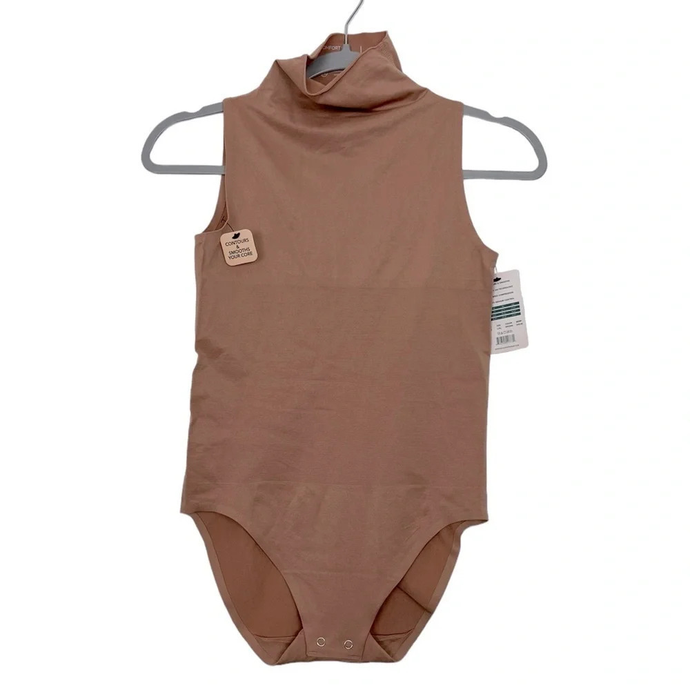 Comfort by Real Women’s L/XL Seamless 360 Technology Bodysuit Shape-wear